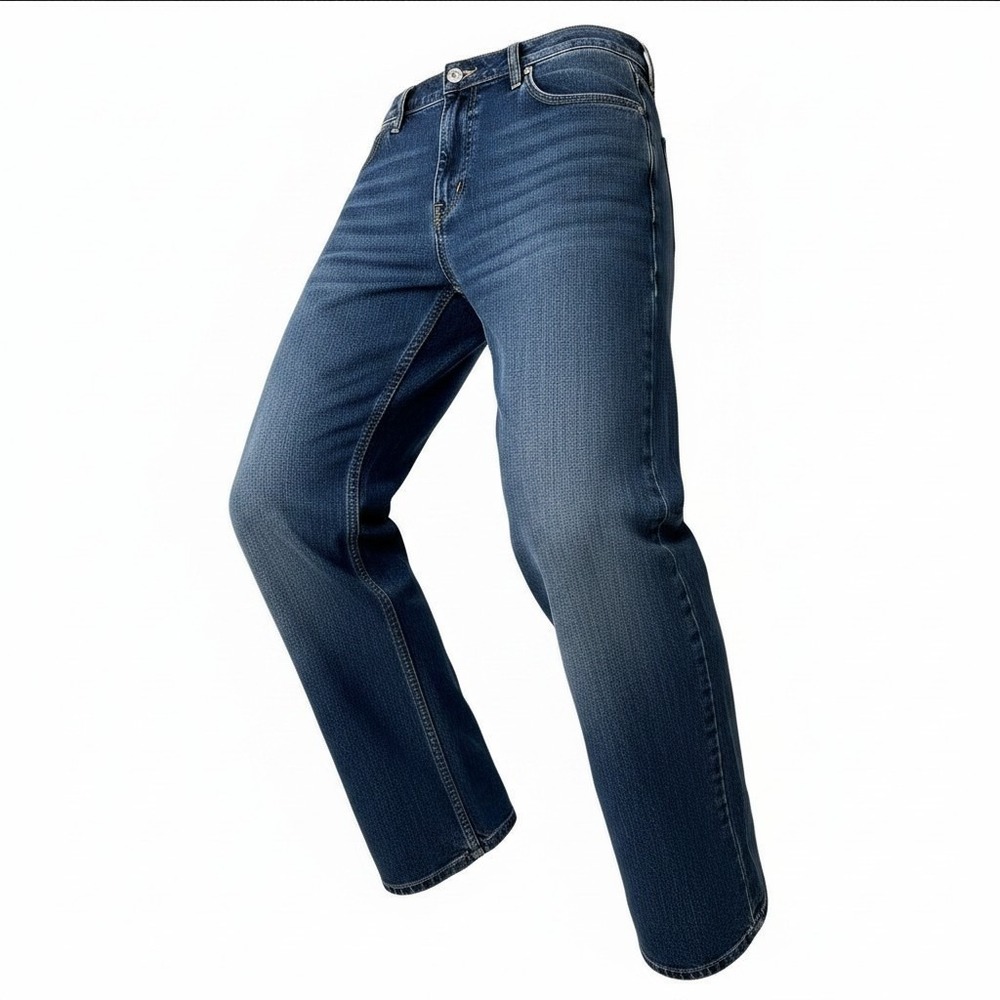 Vintage Levis 529 Jeans Mens 36x33 Low Rise Straight Y2k Denim Dark Wash Cotton